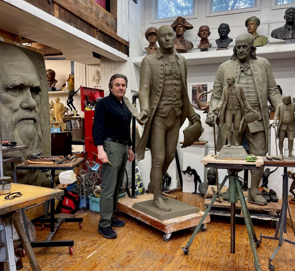 The Humanist As Sculptor Artist Zenos Frudakis (Profile) Victor Greto